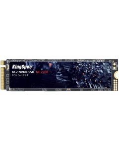 Накопитель SSD M 2 2280 NE 2TB 2TB PCIe 3 0 x4 NVMe 3D TLC 2700 2000MB s IOPS 300K 250K MTBF 1M Kingspec