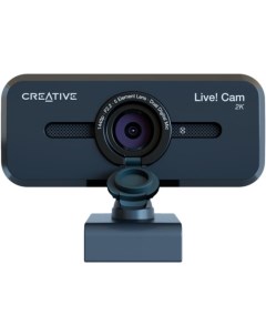 Веб камера Web Live Cam SYNC V3 73VF090000000 черная 5Mpix 2560x1440 USB2 0 с микрофоном Creative