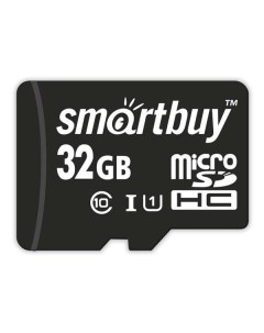 Карта памяти SDXC Micro Smartbuy SB32GBSDCL10 00 SB32GBSDCL10 00