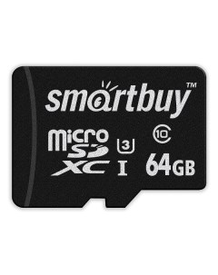 Карта памяти SDXC Micro Smartbuy SB64GBSDU1A AD SB64GBSDU1A AD