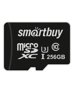 Карта памяти SDXC Micro Smartbuy SB256GBSDCL10U3 01 SB256GBSDCL10U3 01