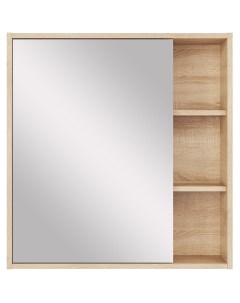 Зеркальный шкаф Тоскана 70 409 1 2 4 1 Дуб сонома светлый Sanstar