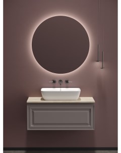 Мебель для ванной Very 100 подвесная столешница kreman Doha Soft без отверстия под смеситель Sancos