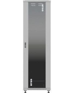 Шкаф серверный Премиум R42U6080GS напольный 42U 600x800мм пер дв стекл металл 900кг серый IP20 сталь Ntss