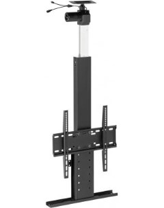 Кронштейн для телевизора CS STM 7844 черный 32 55 макс 45кг напольный моторизованный лифт Cactus