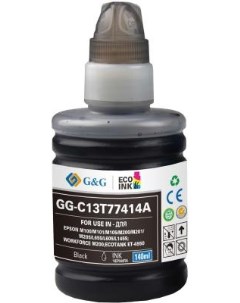 Картридж струйный GG C13T77414A черный 140мл для Epson M100 105 200 205 G&g
