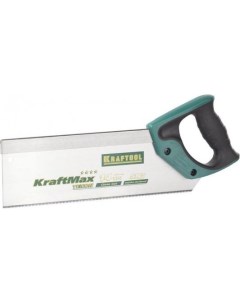 Ножовка с обушком для стусла 15228 30 KraftMax TENON 14 15 TPI 300 мм специальный зуб Kraftool
