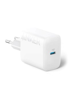 Сетевое зарядное устройство 312 A2347 20W USB C белое Anker