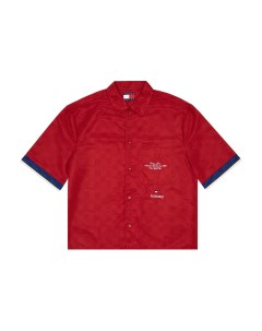 Рубашка CHECKERBOARD SHORT SLEEVE TWILL SHIRT Tommy jeans