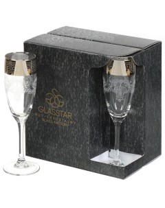 Бокал для шампанского 170 мл стекло 6 шт Барокко GN1_1687_3 Glasstar