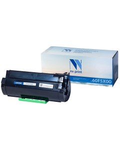 Картридж лазерный NV 60F5X00 60F5X00 черный 20000 страниц совместимый для Lexmark MX510 MX511 MX611 Nv print