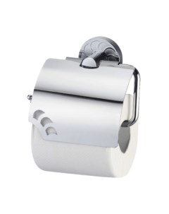 Держатель для туалетной бумаги Isen с крышкой металл пластик хром K 4025 Wasserkraft