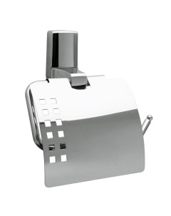 Держатель для туалетной бумаги Leine с крышкой металл пластик хром K 5025 Wasserkraft
