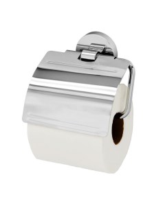 Держатель для туалетной бумаги Rhein с крышкой металл пластик хром K 6225 Wasserkraft