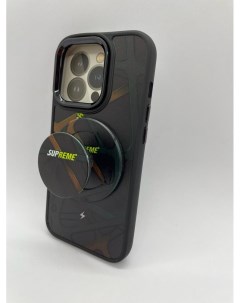 Чехол под Iphone 15 c магнитным попсокетом Super Boter