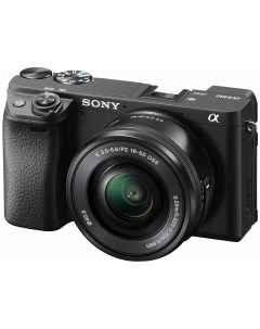 Фотоаппарат Alpha ILCE 6400 Kit черный E PZ 16 50mm f 3 5 5 6 OSS Sony