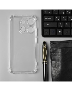 Чехол Bumper Case для Tecno Spark Go 2023 силиконовый прозрачный Borasco