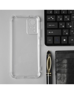 Чехол Bumper Case для Xiaomi Redmi Note 12S силиконовый прозрачный Borasco