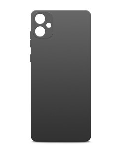 Чехол на Samsung Galaxy A05 с силиконом Soft touch черный Brozo