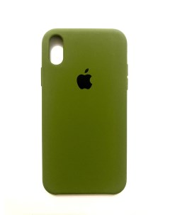 Силиконовый чехол для iPhone XR зеленый All for devices