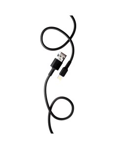 Дата кабель K19i USB 2 0A для Lightning 8 pin TPE 2м Black More choice