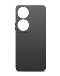 Чехол на Honor X7b силиконовый черный матовый Brozo