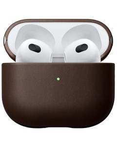 Чехол Modern Leather NM01001485 для AirPods 3 Rustic Brown Nomad