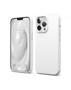 Чехол Soft silicone для iPhone 13 Pro Белый Elago