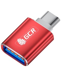 Переходник Grееnconnеct GCR 52298 USB Typе C USB 3 0 OTG красный Greenconnect