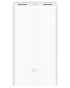 Внешний аккумулятор Mi Power Bank 2C PLM06ZM 20000 mAh VXN4220CN White Xiaomi