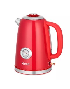 Чайник электрический КТ 6665 1 7 л красный Kitfort