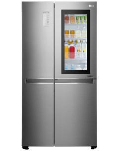 Холодильник GC Q247CABV серебристый серый Lg