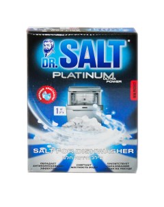 Соль для посудомоечных машин Platinum 1 кг Dr. salt