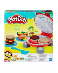 Игровой набор с пластилином Бургер Гриль Play-doh