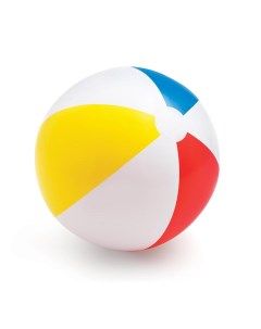Надувной мяч разноцветный 61см Intex