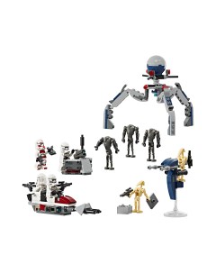 Конструктор Star Wars Clone Trooper Battle Droid Battle Pack 75372 Lego