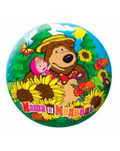 Мяч попрыгун Маша и Медведь 5 5 см в ассортименте цвет по наличию Играем вместе