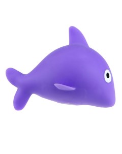 Игрушка антистресс Крутой замес рыбка фиолетовая 10х6х5 см 1toy