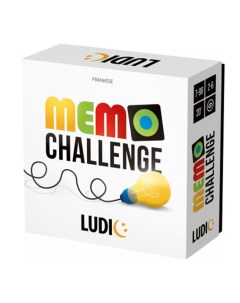 Карточная настольная игра Мемо челлендж арт MU27408 Ludic