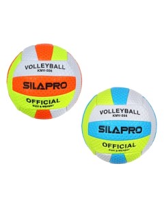 Мяч волейбольный 22см 5 р р 2сл ПВХ 2 5мм 290г 10 Silapro