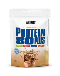 Многокомпонентный протеин Protein 80 Plus 500 г лесной орех нуга Weider