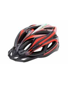Шлем защитный FSD HL022 р L черный с красными полосами 600130 Stels