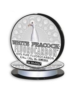 Леска монофильная WHITE PEACOCK FLUOROCARBON 29456 30 м 0 18мм Balsax