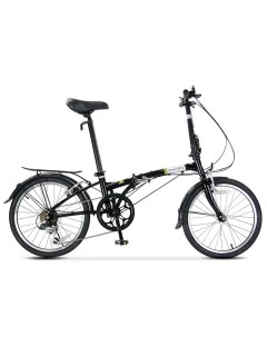 Велосипед Dream D6 складной 20 дюймов HAT060 чёрный Dahon