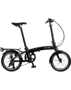 Велосипед QIX D3 складной 16 дюймов JAA633 чёрный Dahon