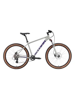 Велосипед Hunter 27 3 HD серый фиолетовый 20 2024 Stark
