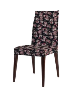 Декоративный чехол на стул со спинкой велюровый dvcc_262426 Joyarty