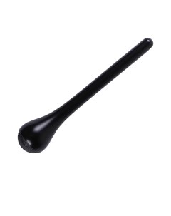 Ручка рейлинг мебельная 128 мм цвет черный Larvij