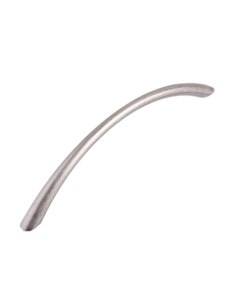 Ручка дуга мебельная 128 мм цвет серебро Nobrand