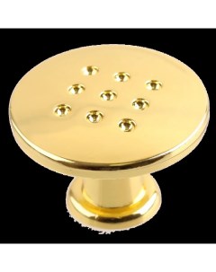 Ручка кнопка мебельная RC011 цвет глянцевое золото Nobrand